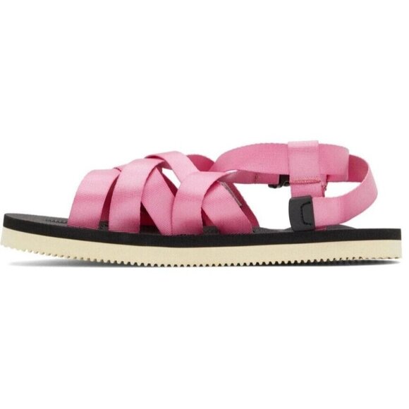 Suicoke Sama Sandals Size M9 W11 Unisex Pink Strappy $110 - Picture 12 of 13